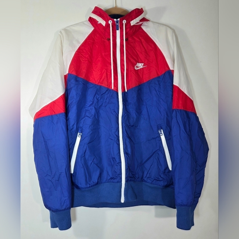 NIKE Y2K COLOR BLOCK WINDRUNNER.